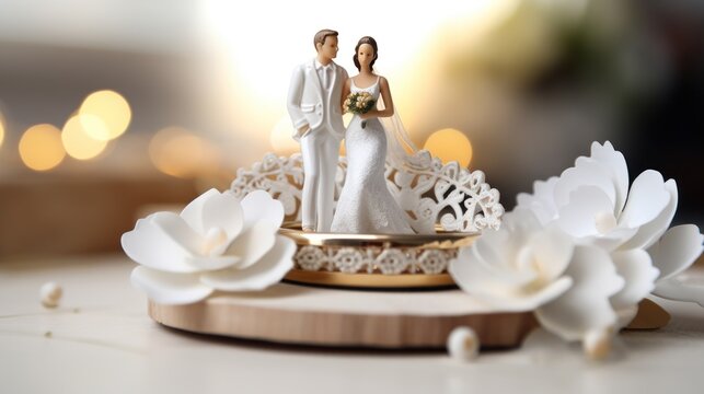 Delicious Coke With Portrait Of Groom And Bride Flowers