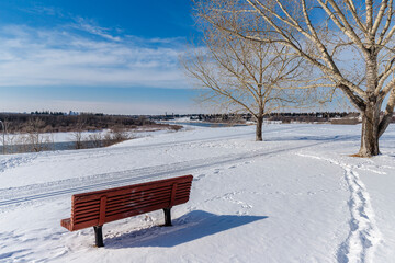 Meewasin Park in Saskatoon, Canada