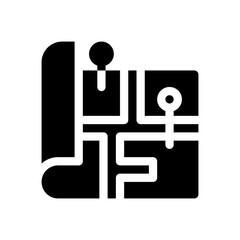 map glyph icon