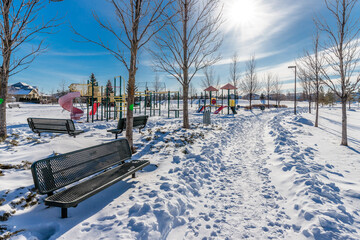 Briarwood Park in Saskatoon, Canada