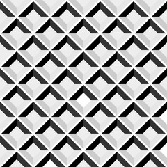 Abstract geometric seamless pattern with stripes, lines. Vector background. Black and white texture. Poster for web banner, business presentation, branding package, fabric print, textile