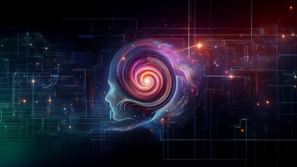Obraz premium IA Generative neuronal concept art