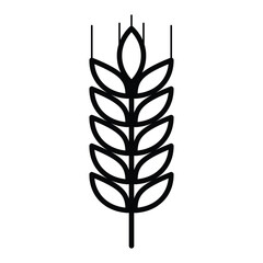 Wheat icon design, illustration design