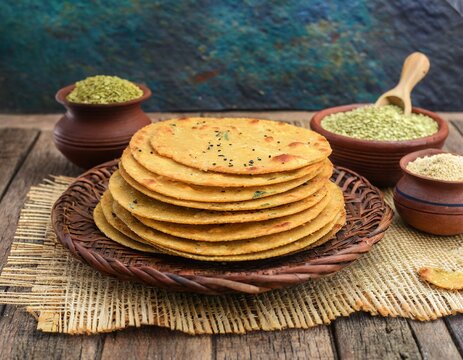 Indian Khakhara Food