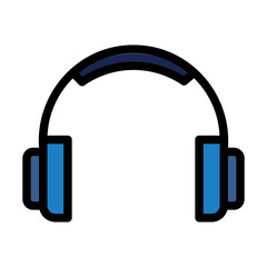 Headphones Fill Icon