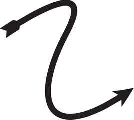 Curved Arrow Symbol
