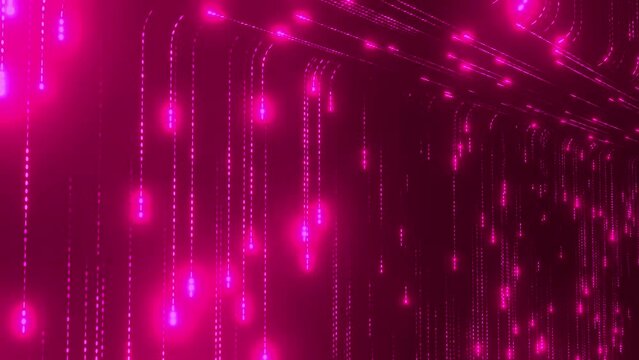 Datentransfer, Matrix, Security, Internet, SSL, Verschl&uuml;sselung, Sicherheit, DSGVO, Internetleitung, Glasfaser, FTTH, Serverm bin&auml;r, maagenta, pink, violett