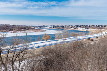 Meewasin Park in Saskatoon, Canada