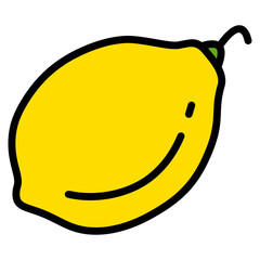 Lemon Squeeze Icon Element For Design