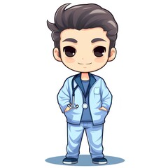 Fototapeta premium Nurse's Scrubs icon