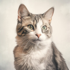 A beautiful cat portrait