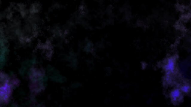 Dark blue dramatic background with dark haze texture. High quality 4k footage
