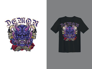 Demon T Shirt Design