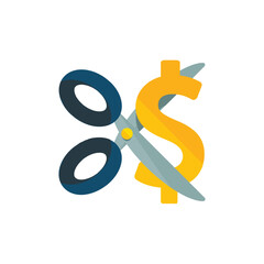  Dollar symbol logo design showing cheap products website