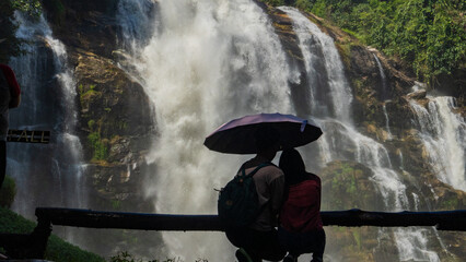 Waterfall Couple
