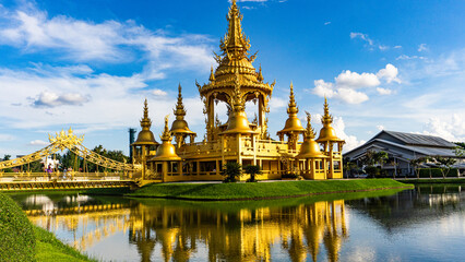 Temple Chiang Rai - obrazy, fototapety, plakaty