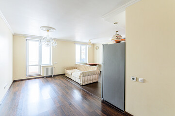 interior apartment living room with sofa