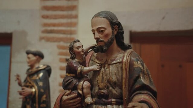 Sculpture of Jesus Christ in Museum of Culture in Templo de Santo Domingo de Guzman Oaxaca, Mexico