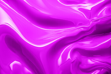 Fototapeta premium Paint Plastic Liquid Texture Background Melted Purple 3D