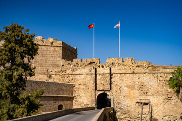 Moat (Land Gate) in Fortifications of Famagusta.