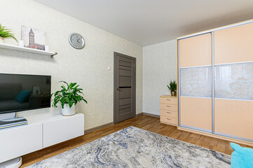 interior apartment living room with sofa