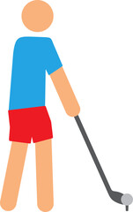 Golf illustration