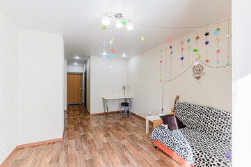 interior apartment living room with sofa