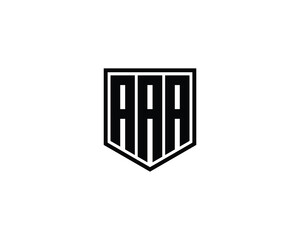 AAA logo design vector template