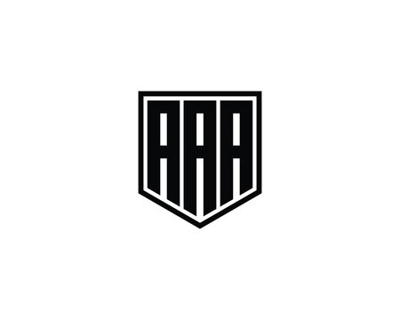 AAA logo design vector template