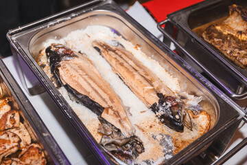 Fisch Abendessen Event