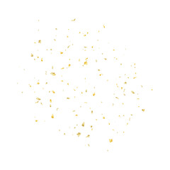 Obraz premium Festive Golden Confetti Background