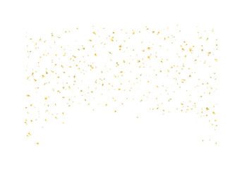 Festive Golden Confetti Background
