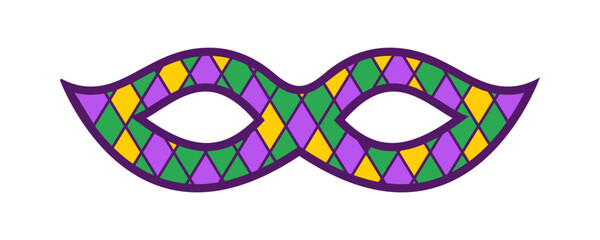 Mardi Gras Carnival Mask © Konovalov Pavel
