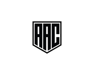 AAC logo design vector template