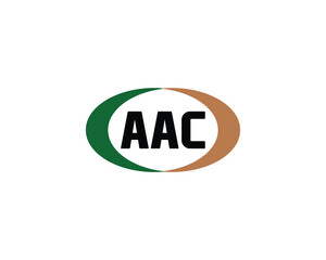 AAC logo design vector template