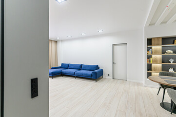 interior apartment living room with sofa