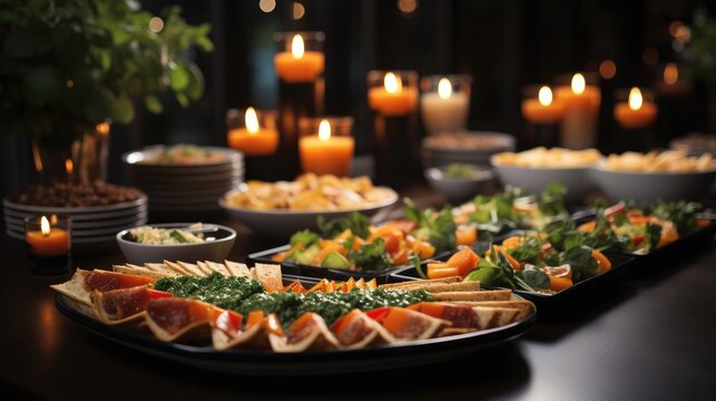Events with sophisticated and delicious catering.