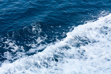Mediterranean sea during sunny day, Corfu