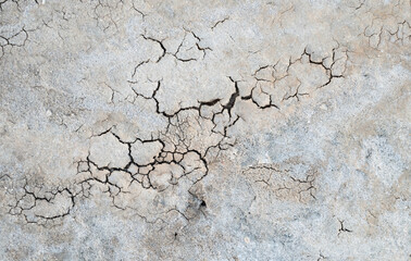Dry cracked ground background. Concept image of global warming. Nature disaster.