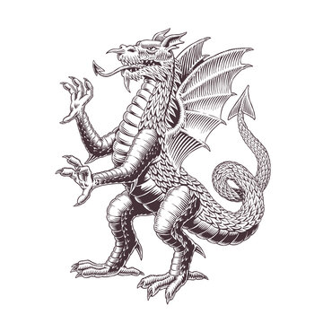 4 x 'Welsh Dragon' Temporary Tattoos (TO00036617) : Beauty & Personal Care  - Amazon.com