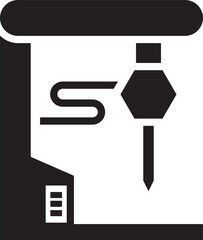 Robot Machine Icon
