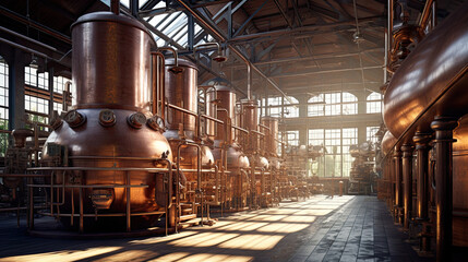 Old whiskey brewery