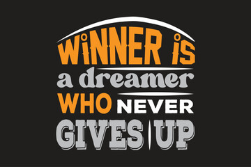 Motivational typography T-shirt Design vector file