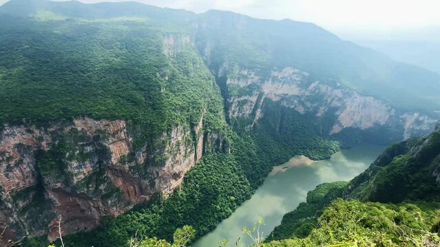 Canyon de Sumidero Mexico Chiapas near tuxtla Gutierrez natural park