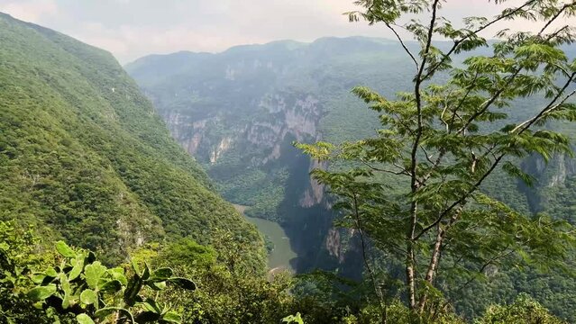 mexico chiapas canyon de sumidero travel holiday destination 