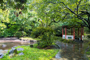 Sights and Nature around Yangmingshan National Park in Taipei, Republic of China in Taiwan