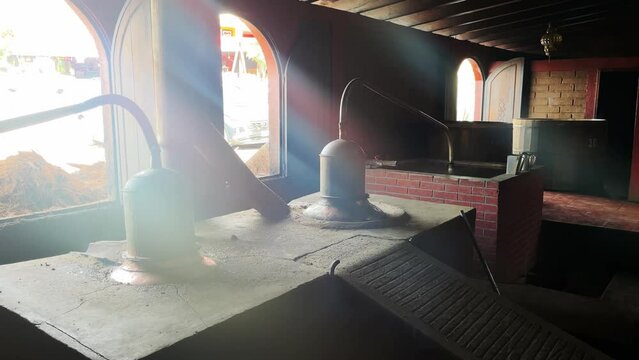 Mezcal Oaxaca Mexico famous drink alcoholic artisanal distillery production