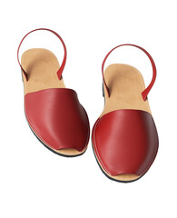 빨간 여성용 샌들 Red Woman Sandal