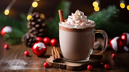 Funny christmas hot chocolate