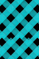 black and blue checkered fabric